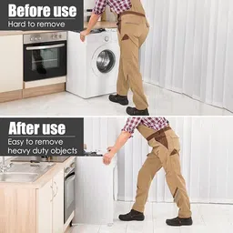 windwarrior Heavy Duty Trolley Furniture Mover Sliders for washing machine, refrigerator Appliance Furniture Caster image 4