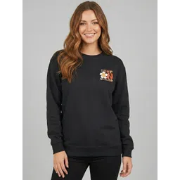 Wineberry Women Embroidered Sweatshirt-picture-30