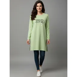 Wineberry Women Typography Printed T-shirt-picture-41