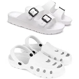 WINGSCRAFT Lightweight,Classic Slider || Sandals with Clogs for Men-Combo-COMBO(2)-3113-3139-10 -P-picture-17