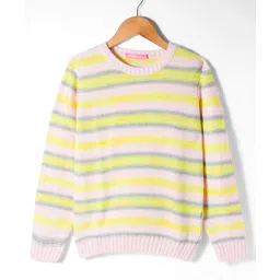 Wingsfield Full Sleeves Striped Sweater - Multi Colour-picture-18