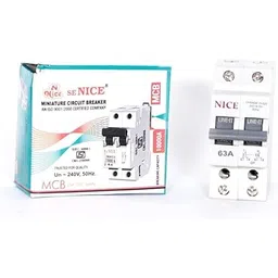 WINGWON Series 63 Ampere Dual Pole Change Over Switch 63 Amp MCB for Home, Office, Hospital, Factoy NO42-picture-13