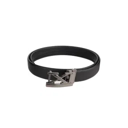 WINSOME DEAL Men Slider Buckle Closure Textured Formal Belt-picture-38