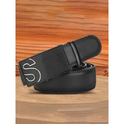 WINSOME DEAL Men Solid Slider Buckle Closure Formal Belt-picture-16