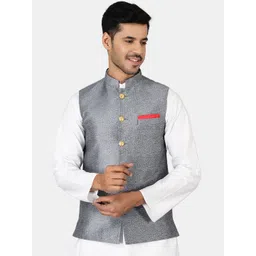 Wintage Men Floral Regular Kurta with Pyjamas-picture-22