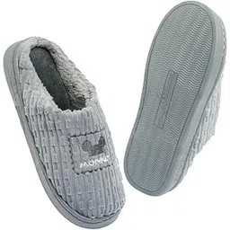 Winter Slippers for Women and Men Stylish Casual Flats Home Footwear Flip Flops Slides Non-Slip Soft Sole Fur Sandal-picture-14