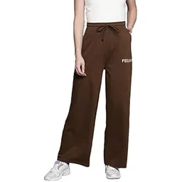 Winter Women Casual Jogger Pants – Brown Track Pant with String Closure-picture-29