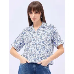 Winza Designer Blue Printed Top-picture-47