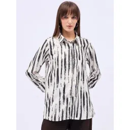 Winza Designer Cream Abstract Shirt-picture-44