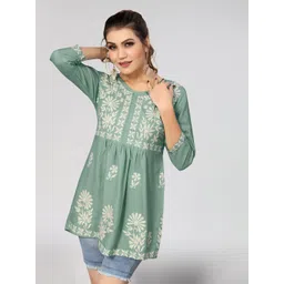 Winza Designer Floral Embroidered Top-picture-41
