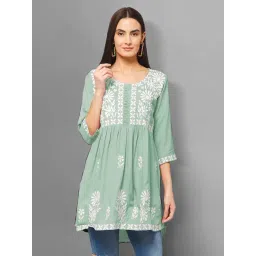 Winza Designer Olive Embroidery Top-picture-32