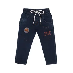 Wish Karo Boys Classic Printed Clean Look Stretchable Cotton Denim Jeans-picture-17