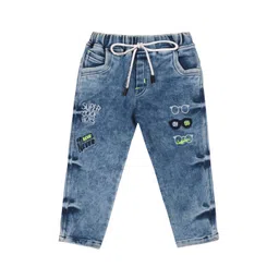 Wish Karo Boys Classic Typography Printed Regular Fit Mid-Rise Clean Look Cotton Jean-picture-20