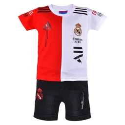 Wish Karo Boys Printed Cotton Blend T-shirt with Shorts-picture-20