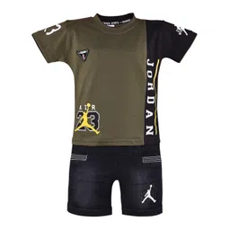 Wish Karo Boys Printed Cotton Blend T-shirt with Shorts-picture-18