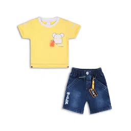 Wish Karo Boys Printed T-shirt With Shorts-picture-37