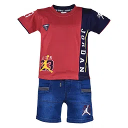 Wish Karo Boys Printed T-shirt With Shorts-picture-34