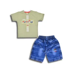 Wish Karo Boys Printed T-shirt with Shorts-picture-17