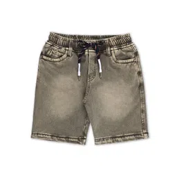 Wish Karo Boys Regular Fit Washed Denim Shorts-picture-34