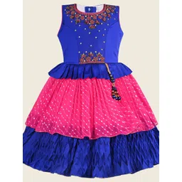 Wish Karo Embellished Knee Length Fit & Flare Dress-picture-34