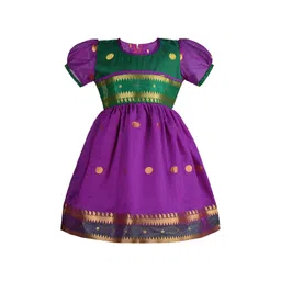 Wish Karo Floral Fit & Flare Girls Dress-picture-35