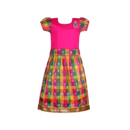 Wish Karo Girls Woven Design Ready to Wear Lehenga & Blouse-picture-24