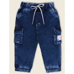 Wish Karo Kids Blue Printed Jeans-picture-19