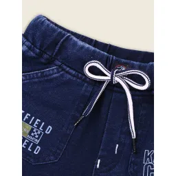 Wish Karo Kids Blue Printed Jeans image 3