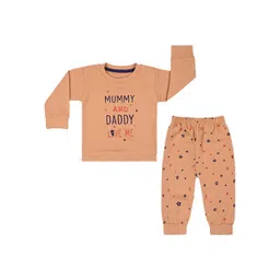 Wish Karo Kids Printed Cotton T-shirt With Pyjamas-picture-20
