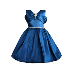 Wish Karo Satin Fit & Flare Dress-picture-31