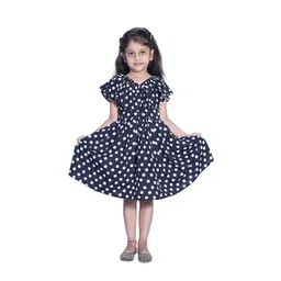 Wish little Girls Polka Dot Fit & Flare Dress-picture-7