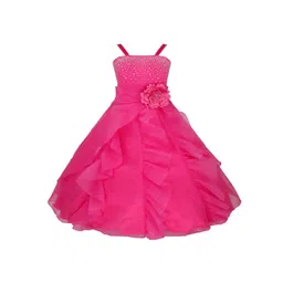 Wish little Net A-Line Maxi Dress-picture-14