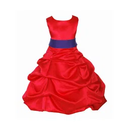 Wish little Satin A-Line Dress-picture-16