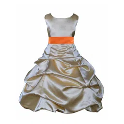 Wish little Satin A-Line Dress-picture-56