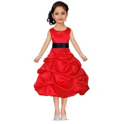 Wish little Satin A-Line Dress-picture-13