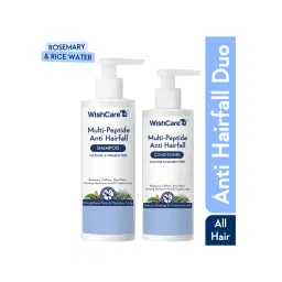 WishCare Multi Peptide Anti Hairfall Shampoo + Conditioner Combo -Rice Water, Rosemary,HA & Caffeine-picture-11
