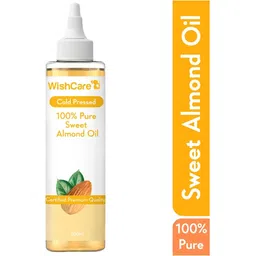 wishcare Pure Cold Pressed Sweet Almond Oil For Healthy Hair And Glowing Skin-picture-27