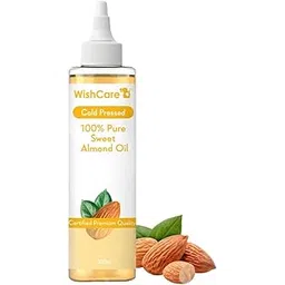 wishcare WishCare® Pure Cold Pressed Sweet Almond Oil for Hair Growth and Glowing Skin & Face - 200ml-picture-40