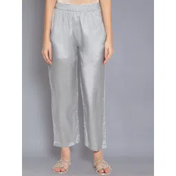 WISHFUL Women Grey Parallel Trousers-picture-33