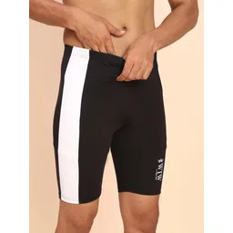 wiw Quick Dry printed swimwear jammer for men,Swim Shorts for Training, Racing Printed Men Swim Bottom White Swimsuit-picture-29