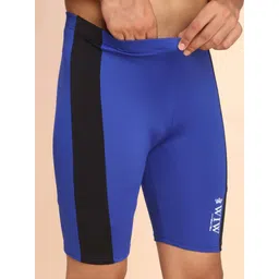 wiw Quick Dry swimwear jammer for men,Swim Shorts for Training, Racing Striped Men Swim Bottom Light Blue Swimsuit-picture-16