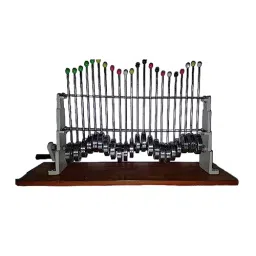 WKM 22 Pulley Metallic Wave Motion Apparatus with Wooden Base KT125Y-picture-11