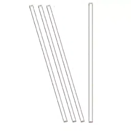 WKM 6 mm Dia x 150 mm Length Clear Glass Stirring Rod for Chemistry Labs KT195CR (Pack of 12 Pcs)-picture-13