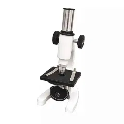 WKM KT96LM 10X to 100X Metal Black &a; White Battery Powered Monocular Microscope for Study &a; Research Purpose-picture-28