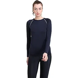 wmx Women Compression T-Shirt Top Plain Athletic Fit Multi Sports Cycling, Cricket, Football, Badminton, Gym-picture-10