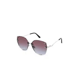 Woggles Unisex Purple Lens & Silver-Toned Oversized Sunglasses with-picture-26