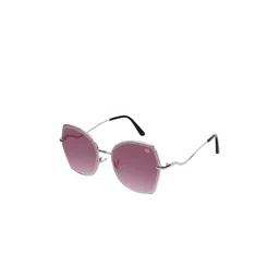 Woggles Unisex Purple Oversized Sunglasses with-picture-15