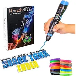WOL3D I toch Plus 3D Pen with 20 in 1 (5 M) PLA Filaments for 3D Printing with Speed Control, Advanced Temperature Regulation, OLED Display & Ergonomic Design – Compatible.-image-15