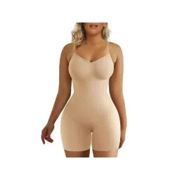 WomanLikeU Beige Shapewear Bodysuit-picture-15