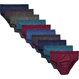 Women Comfortable Pure Cotton Panties (_Solid-59-S Pack of 10) Multicolour-picture-50